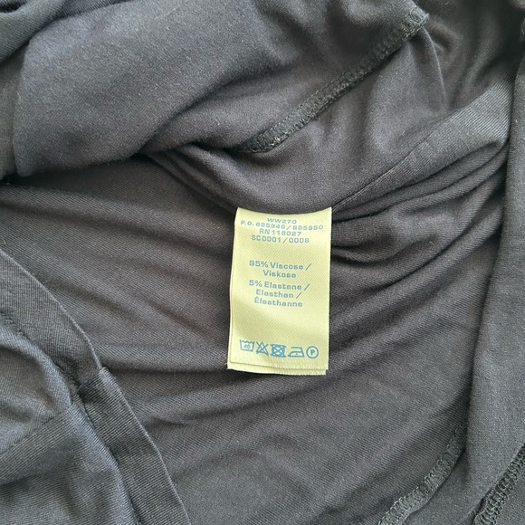 Boden Dress Women's Navy Blue Wrap Style V-Neck ½ Sleeve 10R - Picture 9 of 12